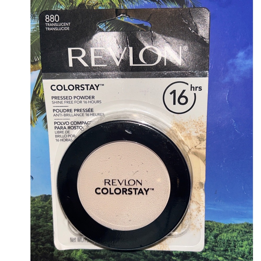 Revlon ColorStay Pressed Powder 880 Translucent 16 Hour Shine Free Matte Finish